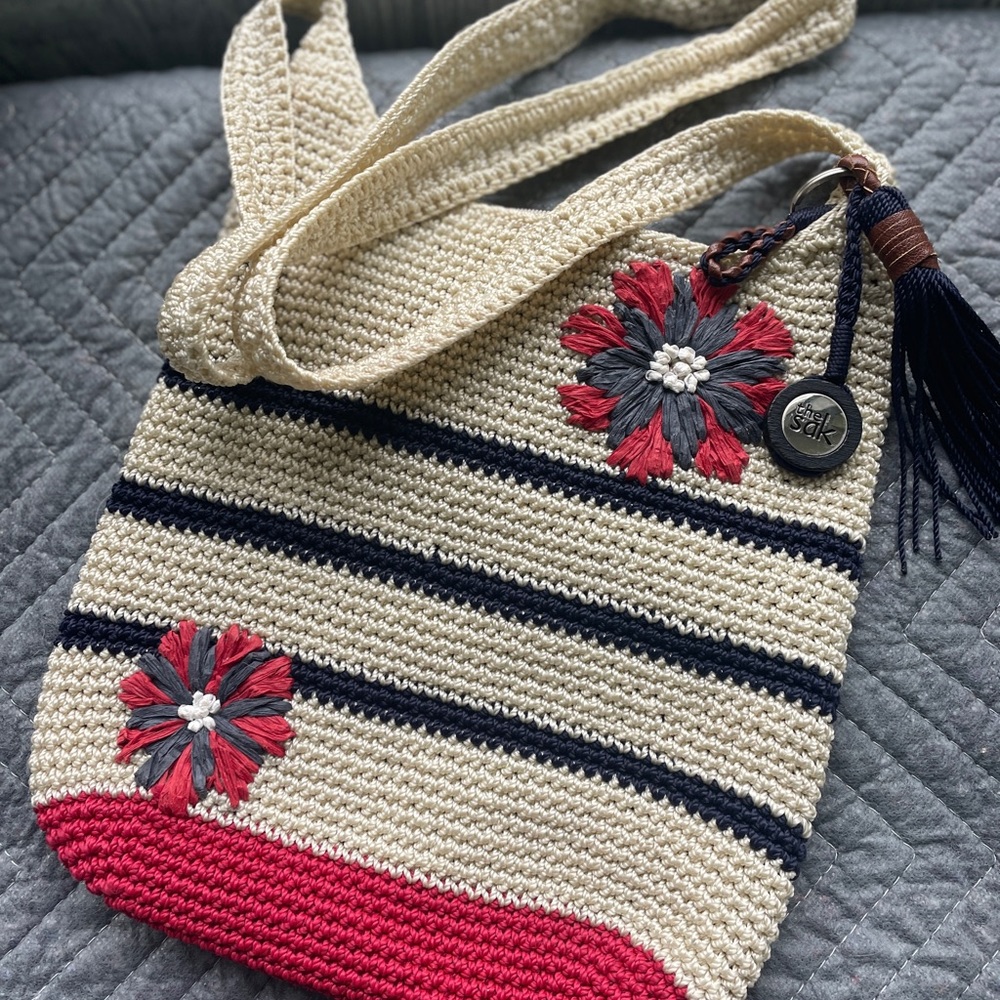 The Sak woven crossbody bag